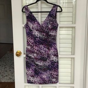 Guess Purple Cocktail Dress